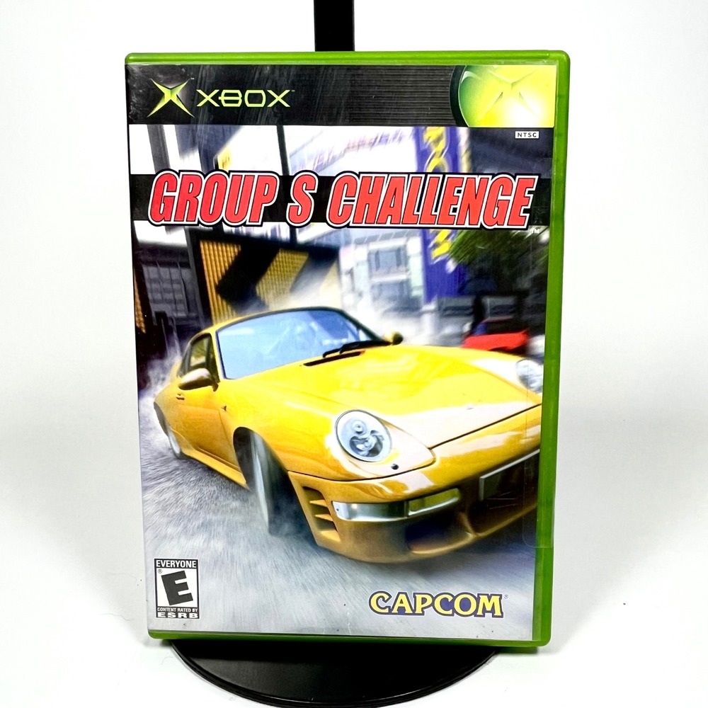 Group S Challenge Microsoft Xbox 2003 Capcom Racing Game Brand Factory Sealed